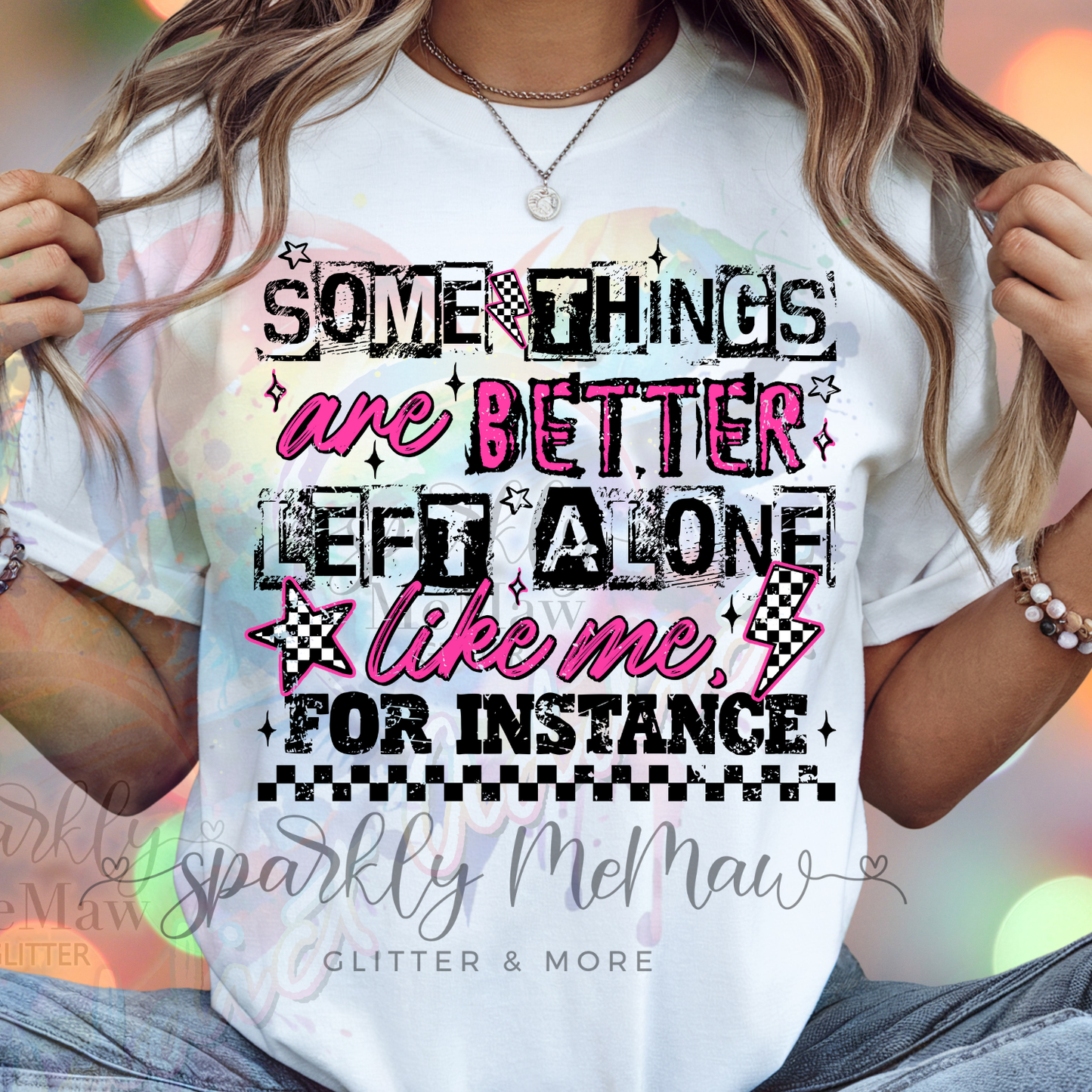 Some Things are better left alone Dtf transfer