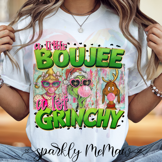 Green Guy 4 Ready to Press DTF Transfer (Fabrics only)