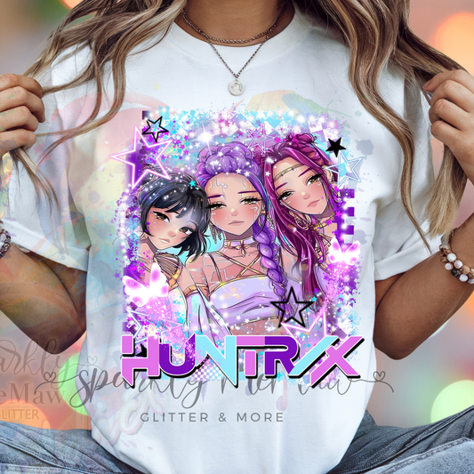 Huntrix DTF Transfer