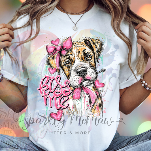 Boxer kiss DTF Transfer