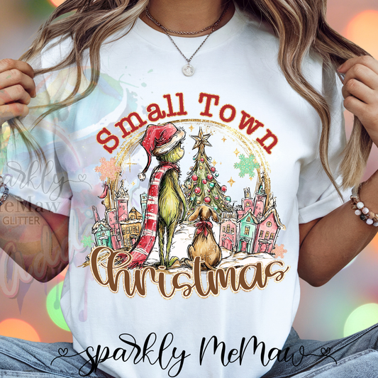 Small Town Ready to Press DTF Transfer (Fabrics only)