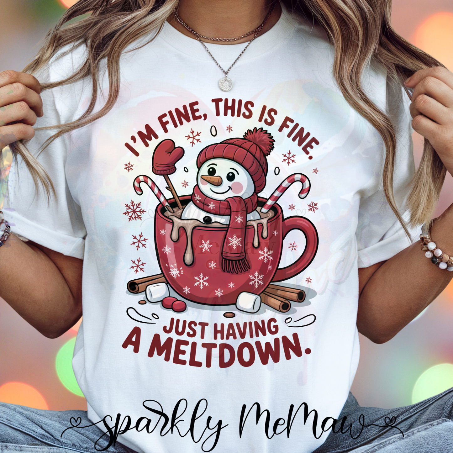 Melt Down Ready to Press DTF Transfer (Fabrics only)