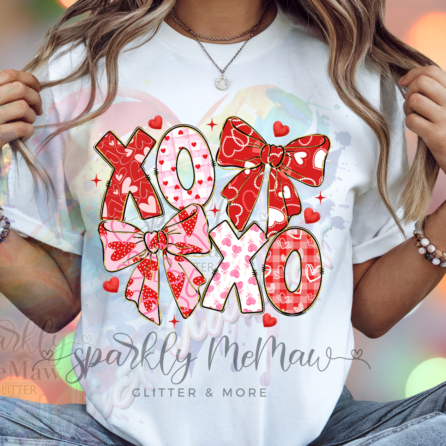 XOXO Coquette DTF Transfer