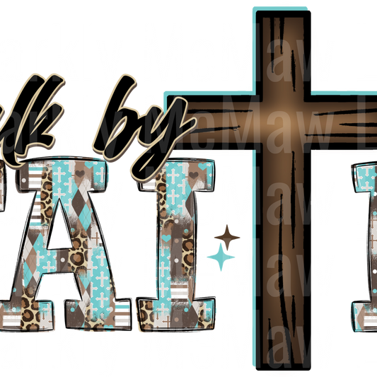Faith UV DTF Decal (Width)