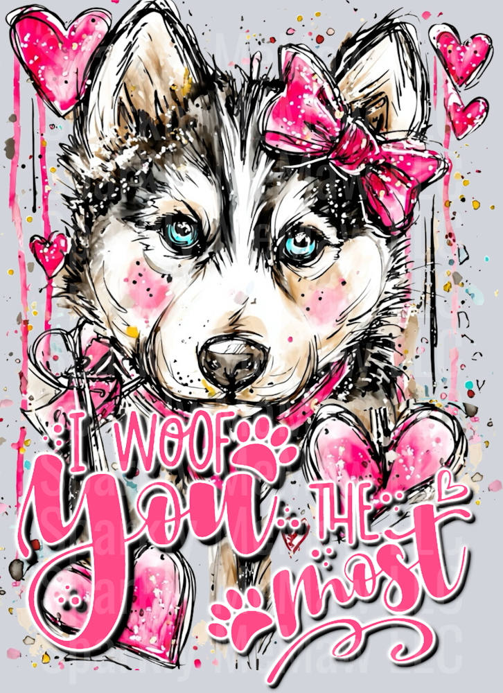 Husky UV DTF Decal