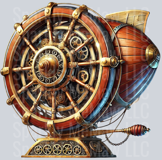 Steampunk Clip Art UV DTF Decal  16