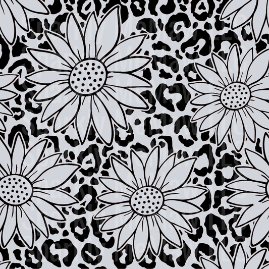 Cheetah Sunflower 10x10