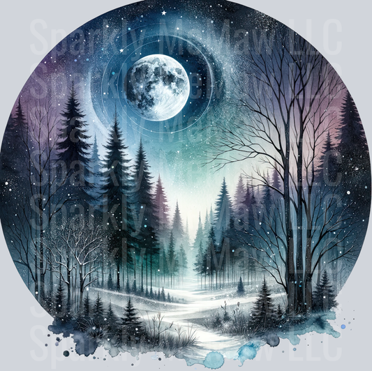 20 Magic Forest Clip Art Decal