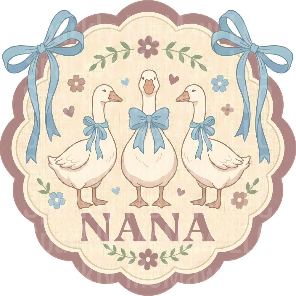 Nana Goose UV DTF Decal