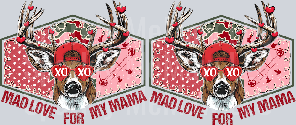 Valentine 16 oz UV DTF Wrap 49