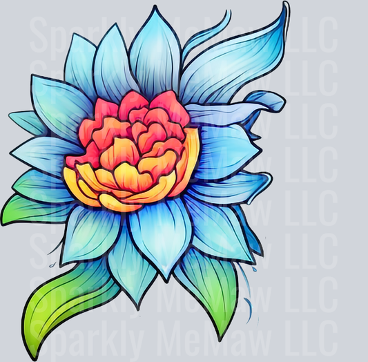 CowGirl UV DTF Clip Art Decal 18