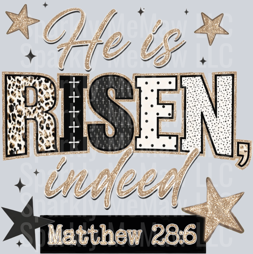 He is Risen DTF Transfer (Fabrics)