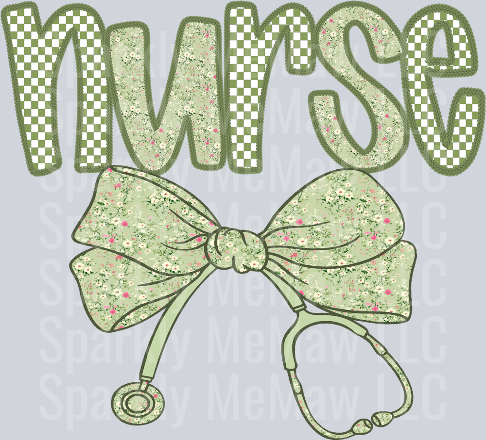 nursegreen DTF Transfer (Fabrics)