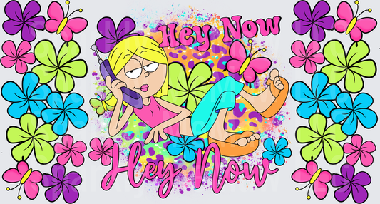 Lizzie McGuire Hey Now UV DTF 16 OZ Wrap