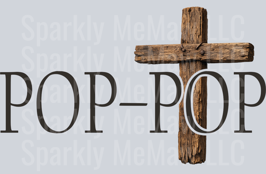 pop pop Cross DTF Transfer (Fabrics)