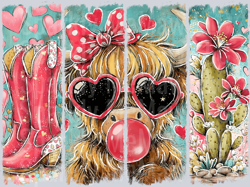 Valentine UV DTF Decal 39