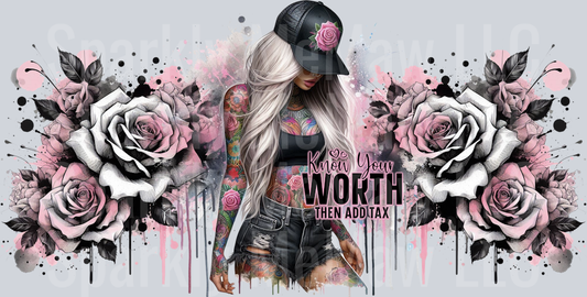 16 oz Uv DTF Wrap 197