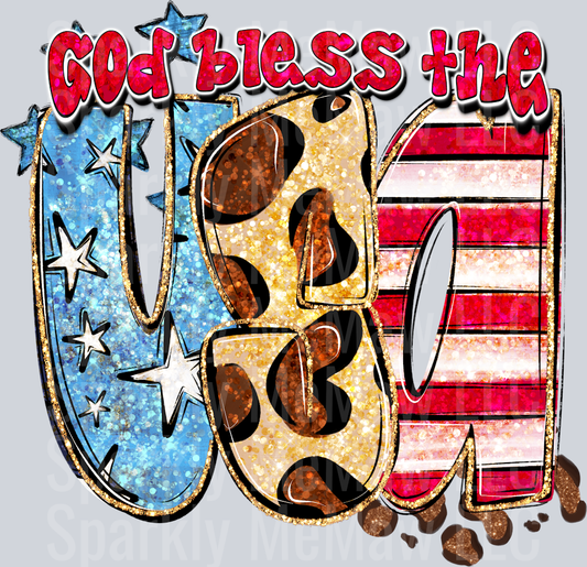 USA UV DTF Decal