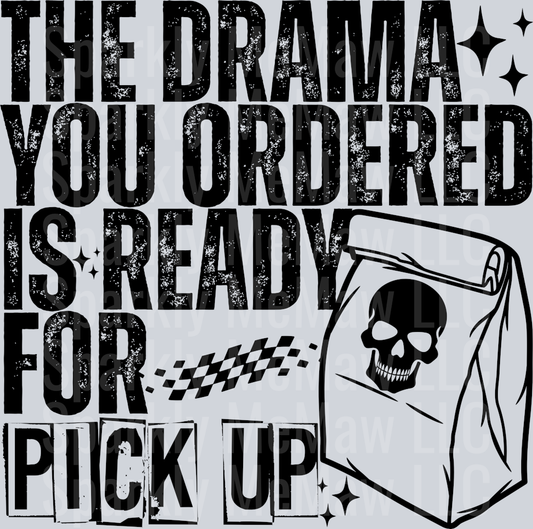 the drama UV DTF Decal