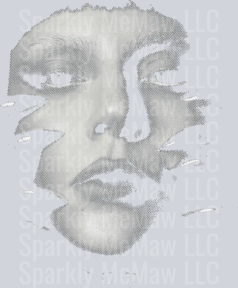 GAGA Halftone DTF Transfer (Fabric)