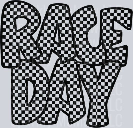 Race Day Words DTF Transfer