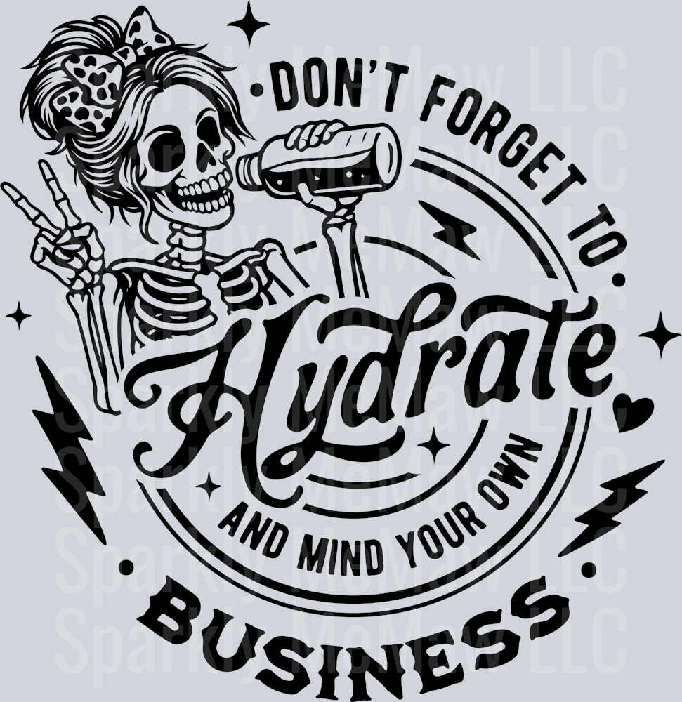 Hydrate UV DTF DECAL