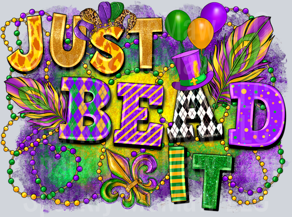 Just Bead it UV DTF Decal