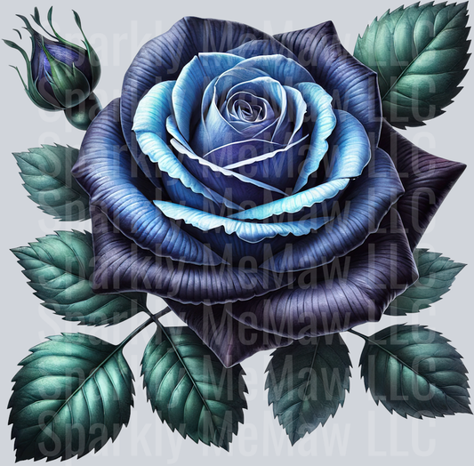 Fantasy Rose 36 UV DTF Decal