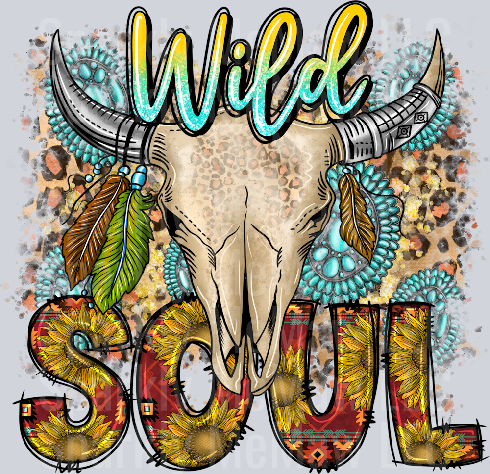 Wild Soul UV DTF Decal