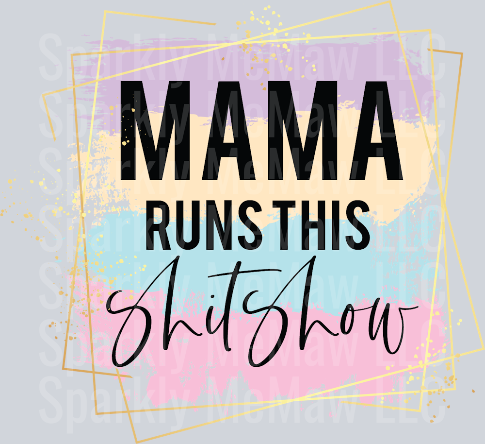 SHIT SHOW UV DTF Decal