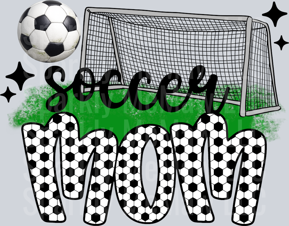 Soccer Mom DTF Transfer (Fabrics)