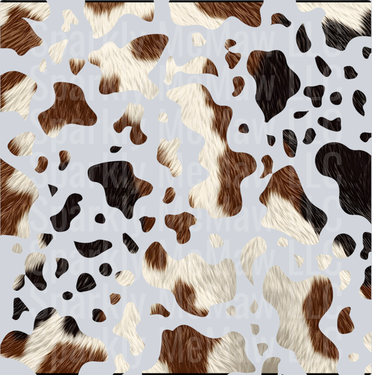 Realistic Cowhide 10x10 UV DTF Sheet