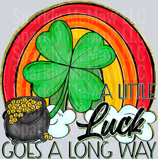 A Little Luck DTF Transfer (Fabrics Only)