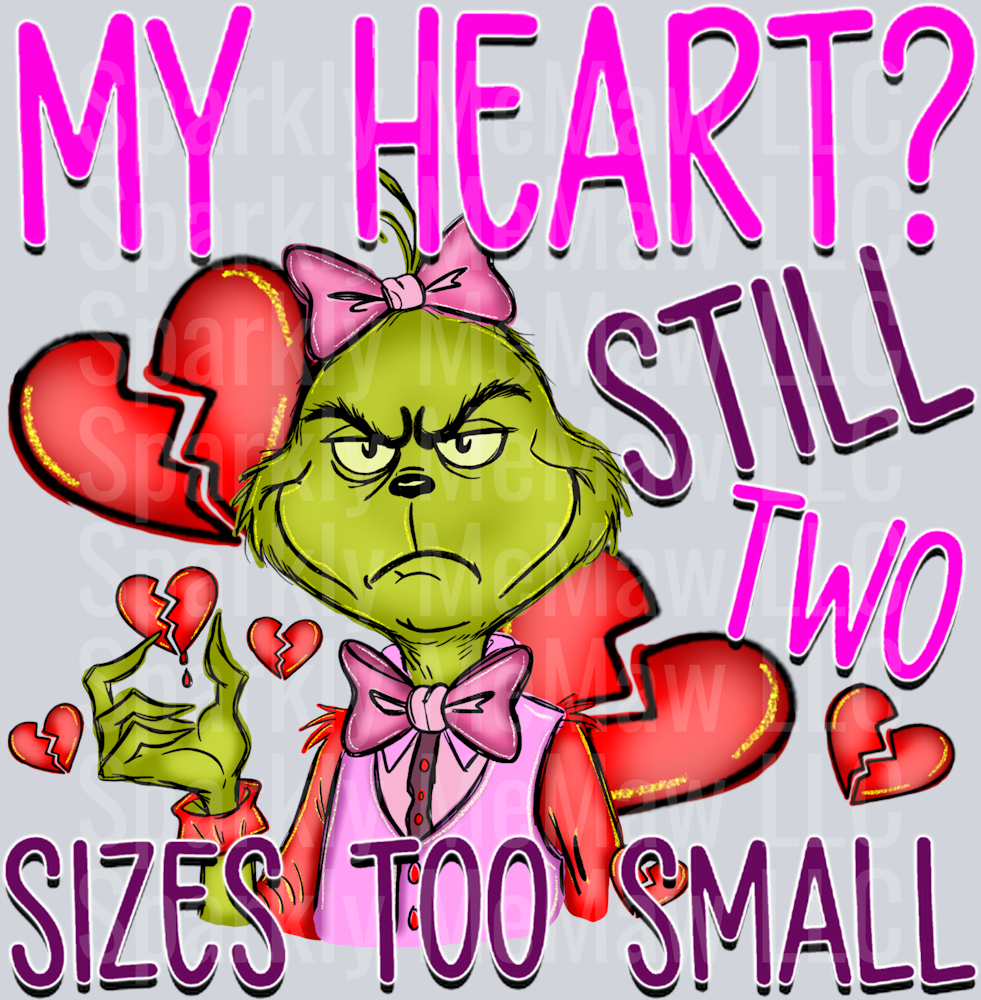 Still two sizes too small Decal