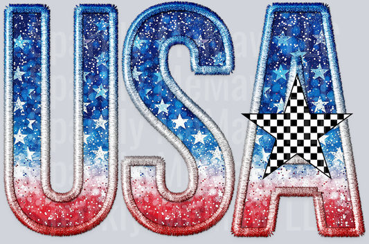 USA UV DTF Decal