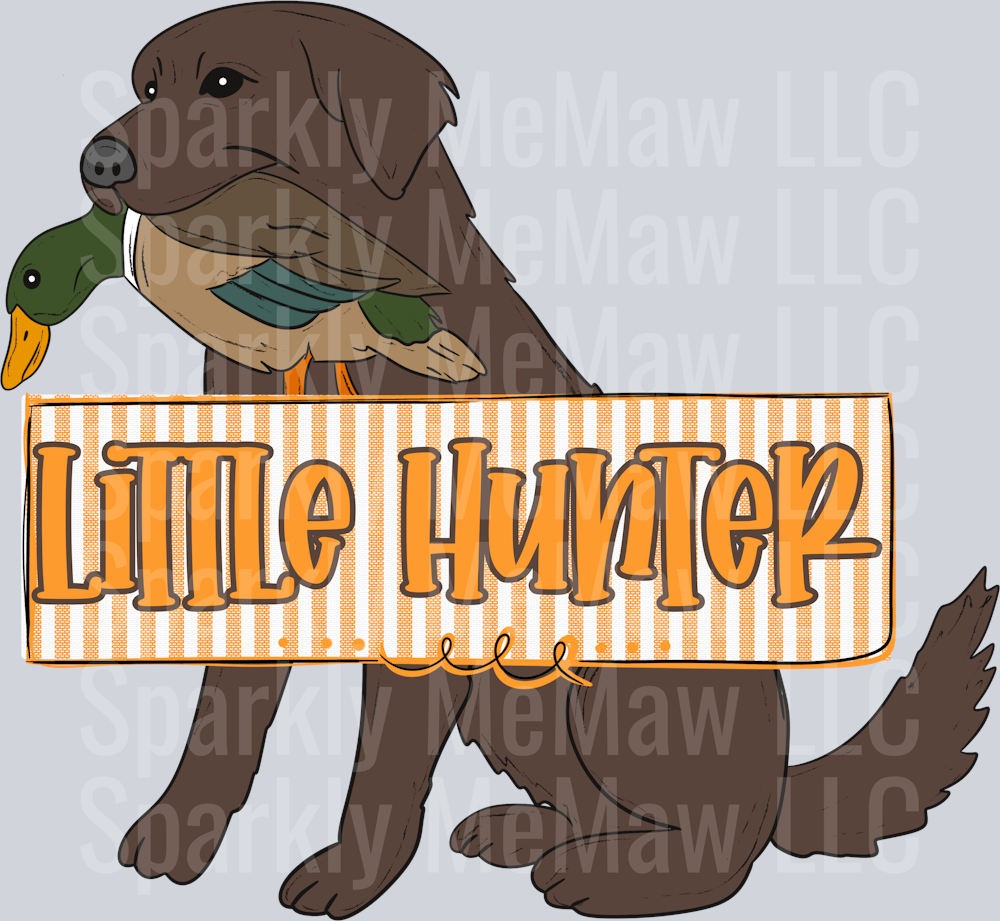 Little hunter UV DTF Decal