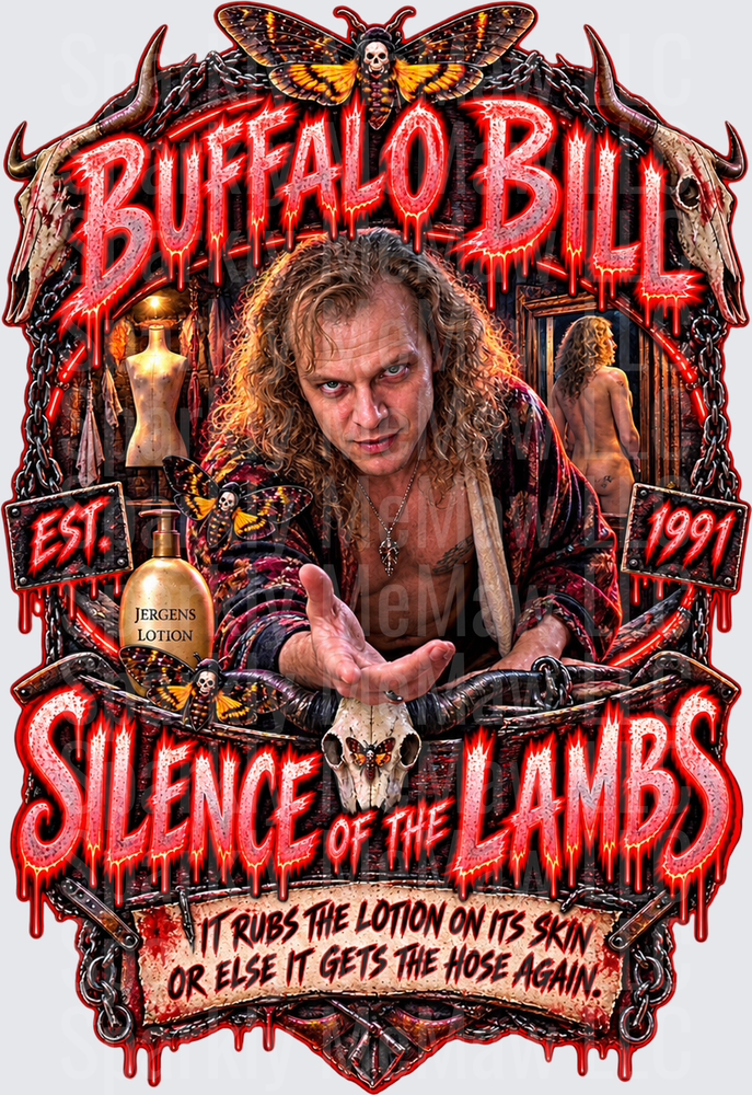 Buffalo Bill Silence of the Lambs UV DTF Decal