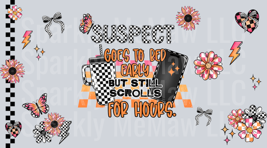 suspect 16 oz UV DTF Wrap
