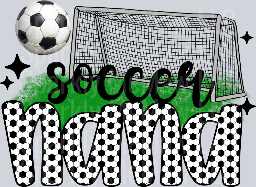 Soccer Nana DTF Transfer (Fabrics)