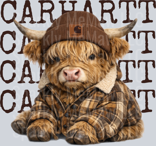 C Cow UV DTF Decal