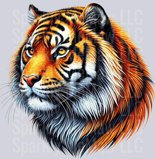 7 Exotic Animals UV DTF clipart Decal