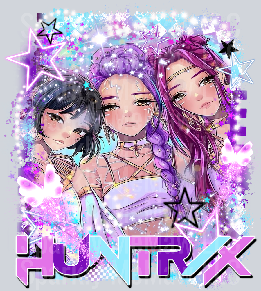Huntrix DTF Transfer