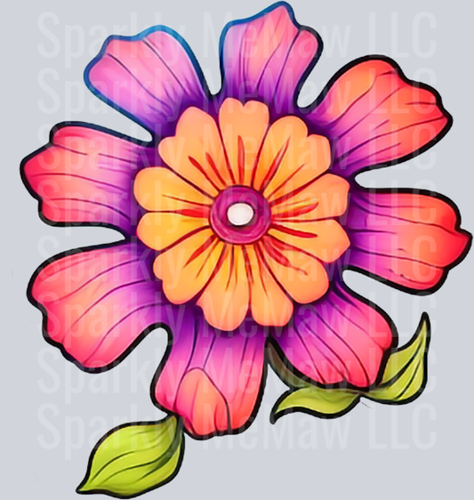 CowGirl UV DTF Clip Art Decal 11