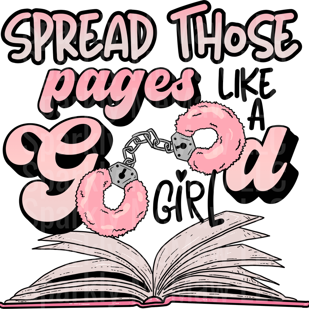 spread those pages UV DTF Decal
