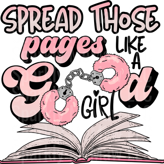 spread those pages UV DTF Decal