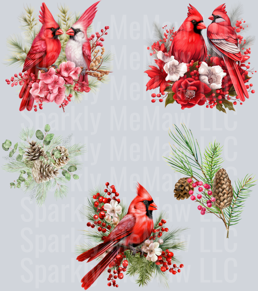 Cardinal UV DTF Element Sheet