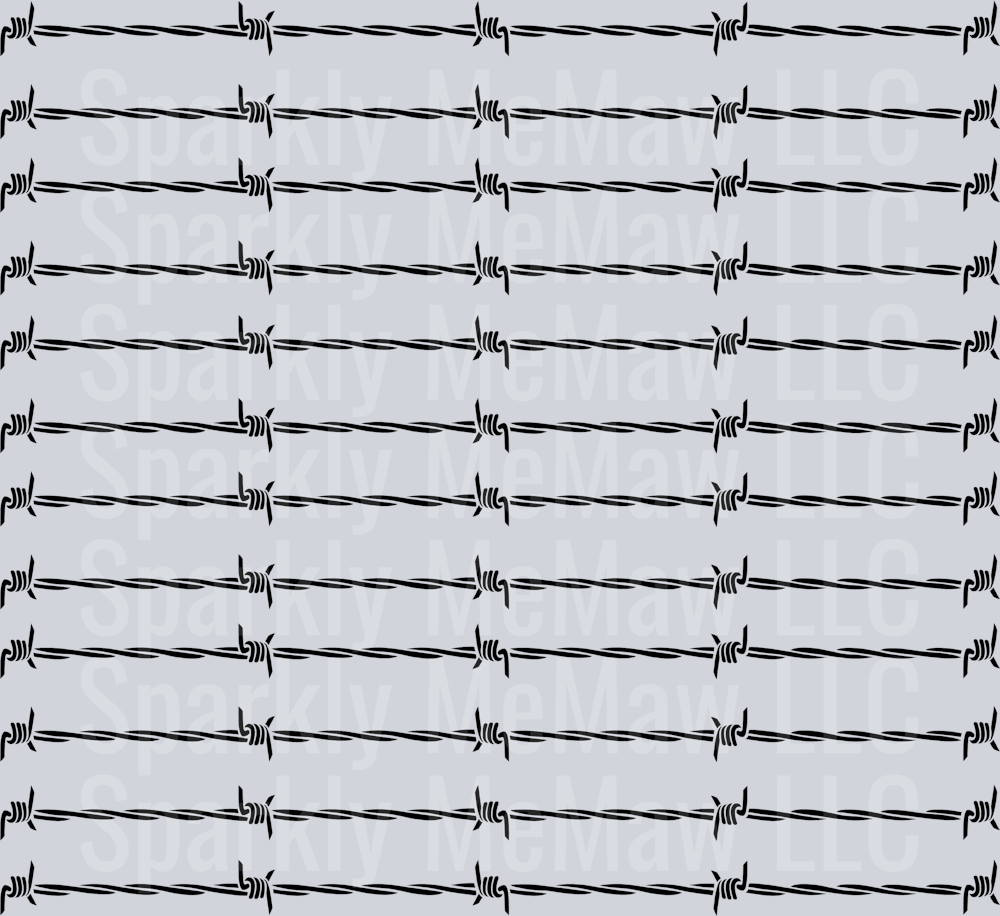 barb wire 10x10