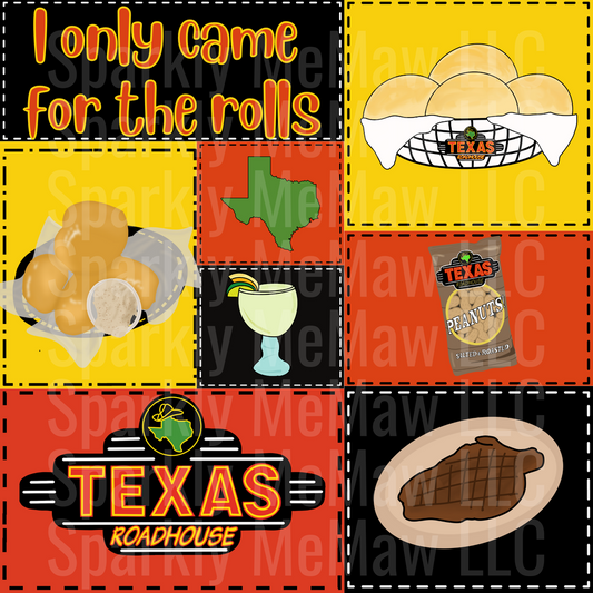 Texas 10x10 Cut and Stick Patchwork UV DTF Set