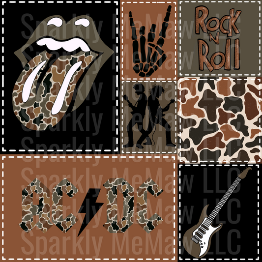 10x10 Cut and Stick Patchwork UV DTF Set