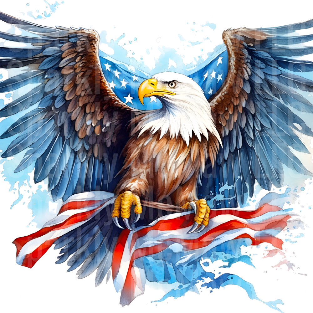 Eagle UV DTF Decal